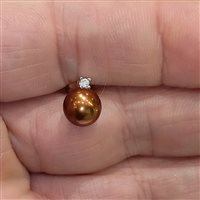 Orecchini Vidali Gioielli Donna in Argento Perla ORAR-64-34 - ORAR-64-34